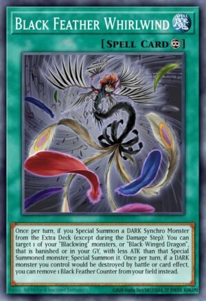 Black Feather Whirlwind - Darkwing Blast (Super Rare)