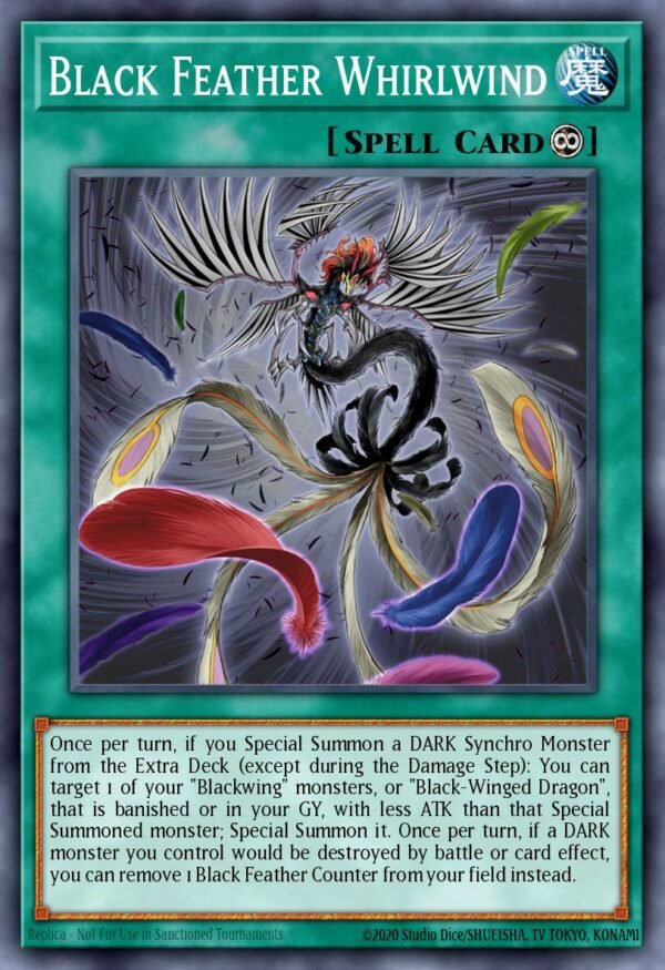 Black Feather Whirlwind - Darkwing Blast (Super Rare)