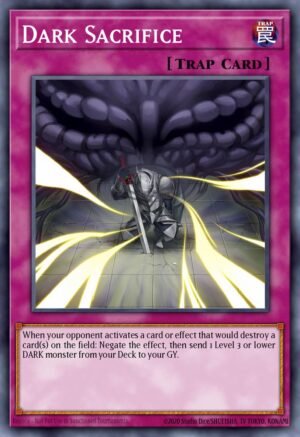 Dark Sacrifice - Battles of Legend: Hero's Revenge (Secret Rare)