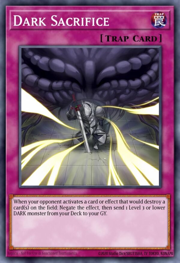Dark Sacrifice - Battles of Legend: Hero's Revenge (Secret Rare)