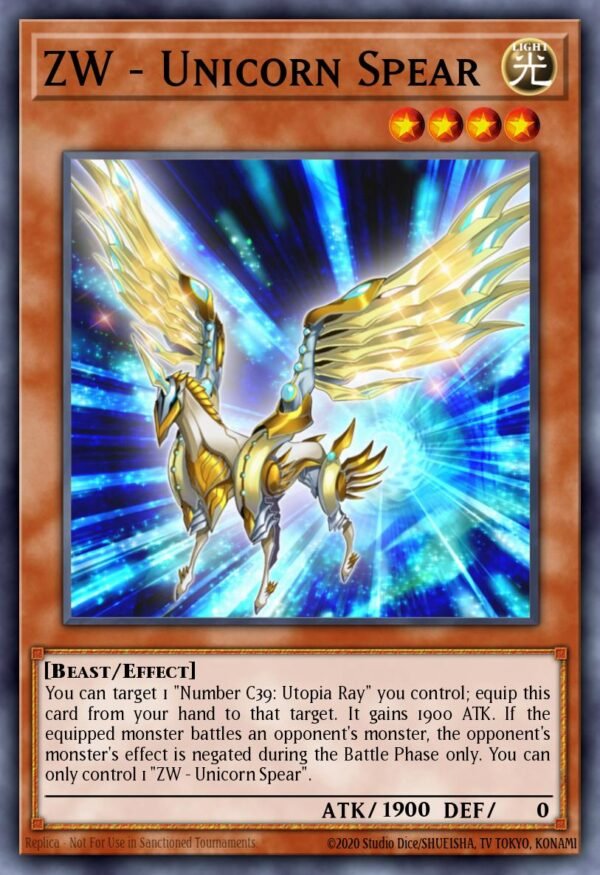 ZW - Unicorn Spear - Super Starter: V for Victory (Common)