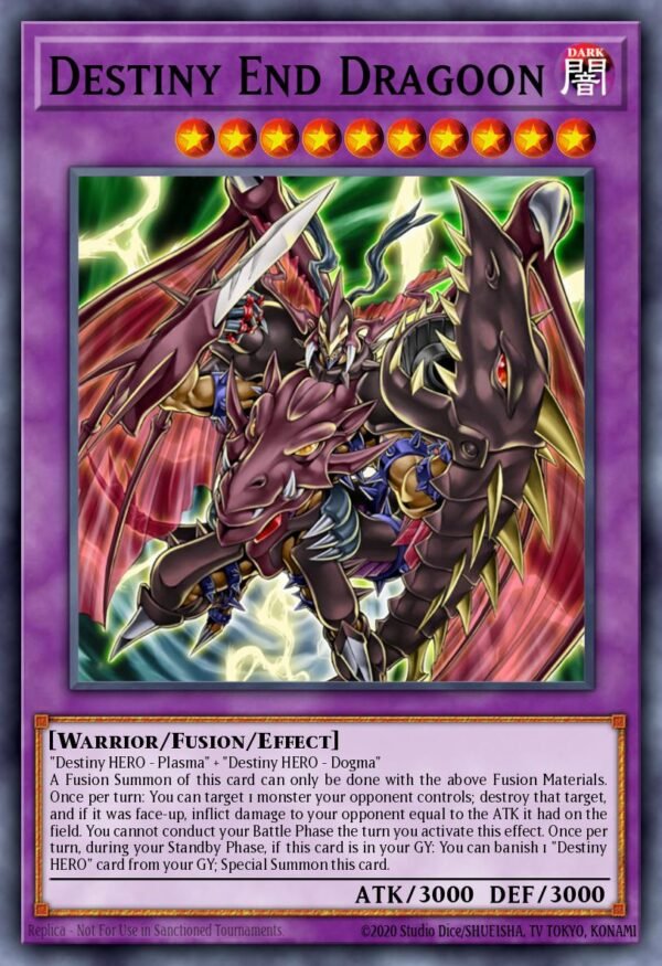 Destiny End Dragoon - Legendary Hero Decks (Common)