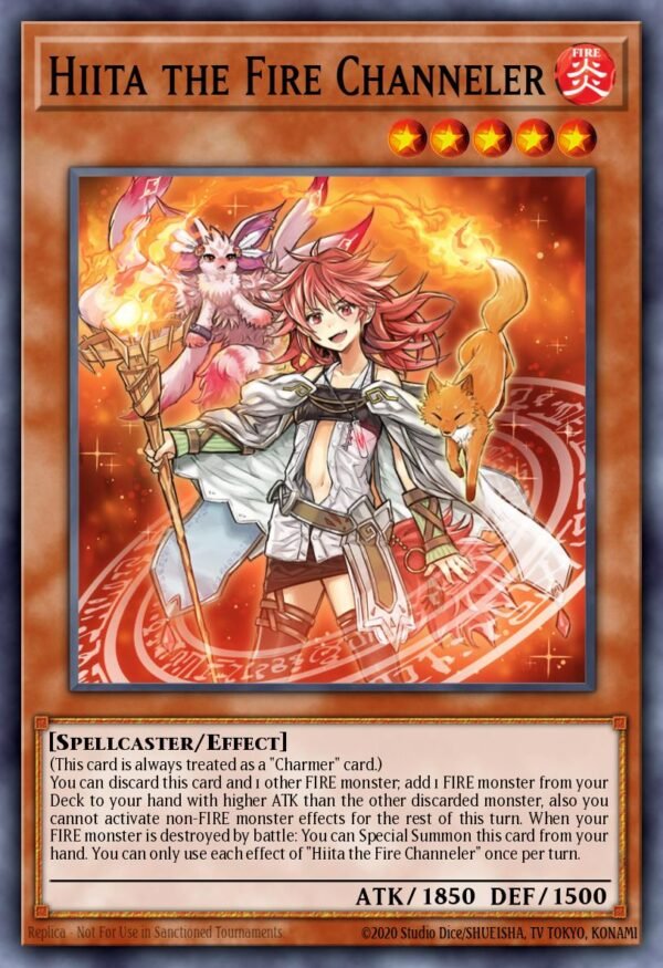 Hiita the Fire Channeler - Duelist Nexus (Quarter Century Secret Rare)