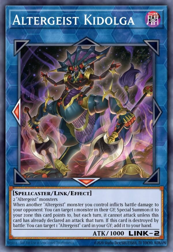 Altergeist Kidolga - 2019 Gold Sarcophagus Tin Mega Pack (Rare)