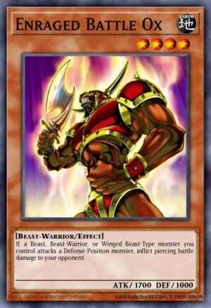 Enraged Battle Ox - Structure Deck: Seto Kaiba (Common)