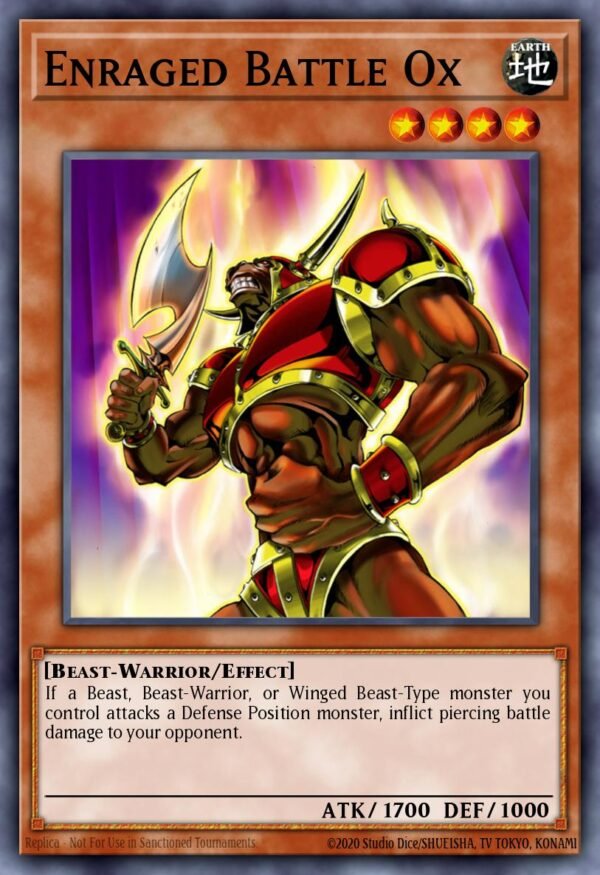 Enraged Battle Ox - Structure Deck: Seto Kaiba (Common)