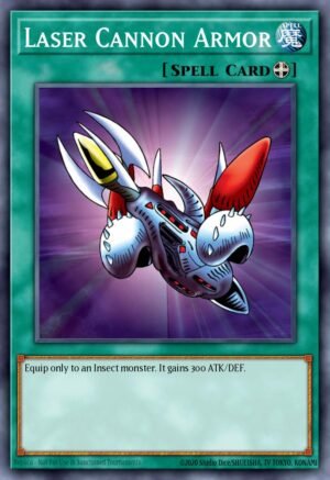 Laser Cannon Armor - Legend of Blue Eyes White Dragon (Short Print)