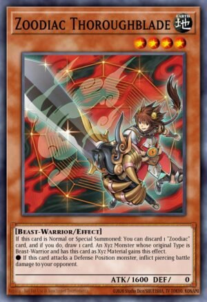 Zoodiac Thoroughblade - Raging Tempest (Ultra Rare)
