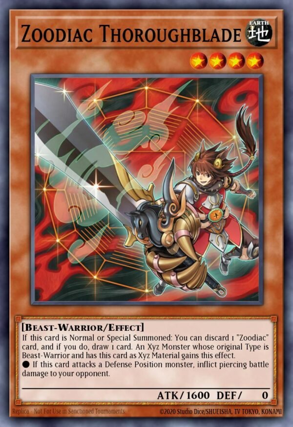 Zoodiac Thoroughblade - Raging Tempest (Ultra Rare)