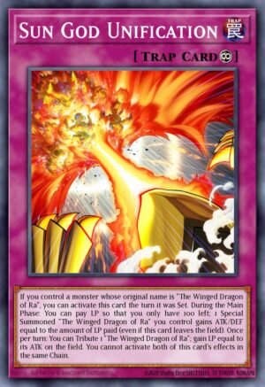 Sun God Unification - Legendary Duelists: Rage of Ra (Super Rare)