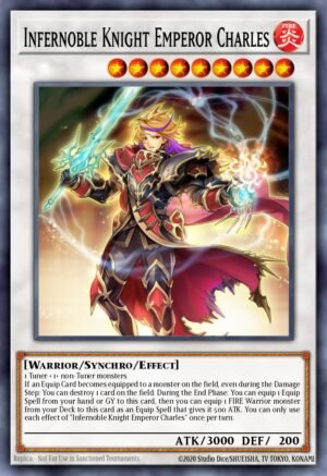 Infernoble Knight Emperor Charles - Rise of the Duelist (Ultra Rare)