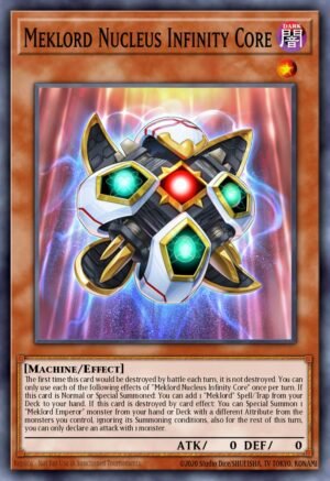 Meklord Nucleus Infinity Core - Legendary Duelists: Rage of Ra (Super Rare)