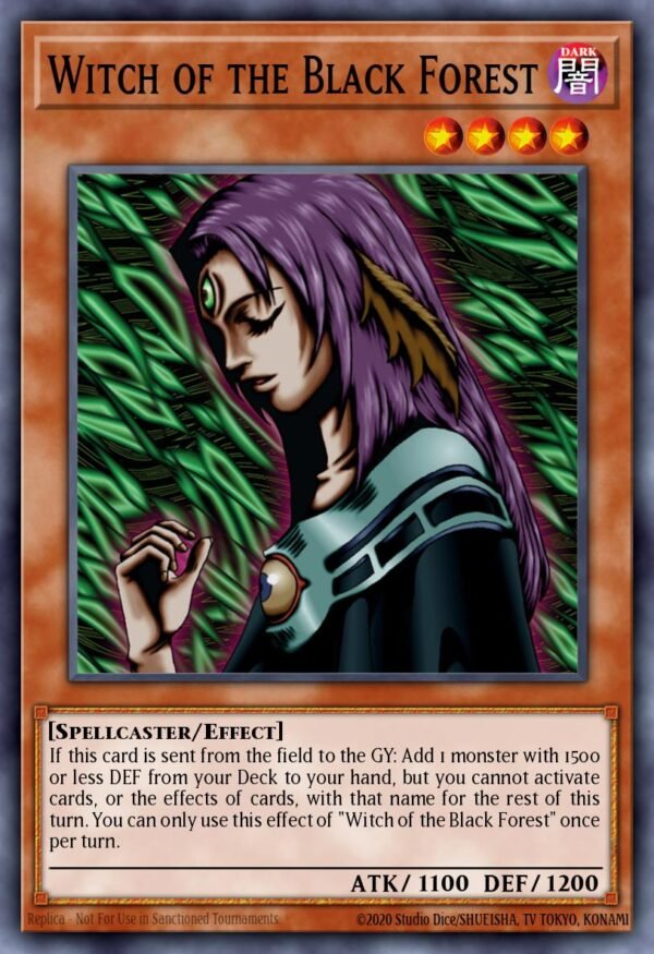 Witch of the Black Forest - Quarter Century Bonanza (Quarter Century Secret Rare)