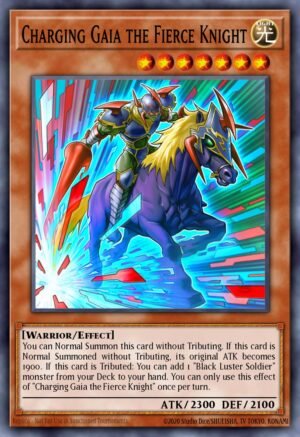 Charging Gaia the Fierce Knight - 2016 Mega-Tin Mega Pack (Ultra Rare)