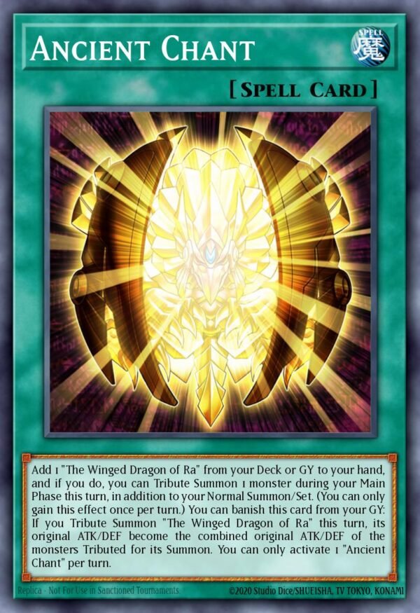 Ancient Chant - Legendary Duelists: Rage of Ra (Ultra Rare)
