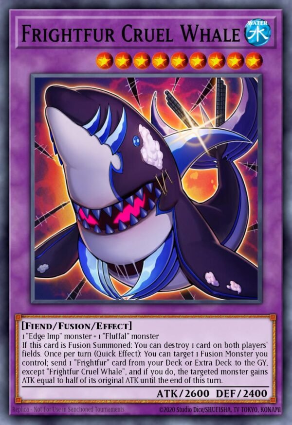 Frightfur Cruel Whale - Rise of the Duelist (Common)