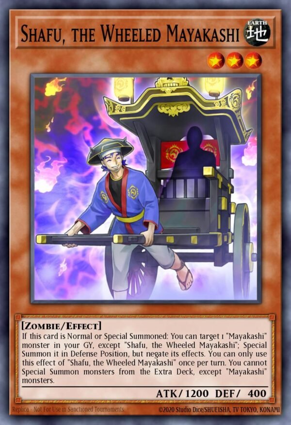 Shafu, the Wheeled Mayakashi - Hidden Summoners (Secret Rare)