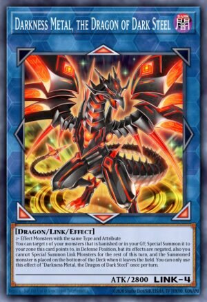 Darkness Metal, the Dragon of Dark Steel - Battles of Legend: Chapter 1 (Ultra Rare)