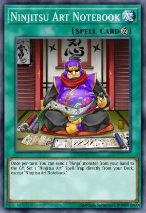 Ninjitsu Art Notebook - OTS Tournament Pack 20 (Super Rare)