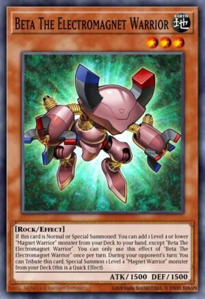 Beta The Electromagnet Warrior - Structure Deck: Yugi Muto (Super Rare)