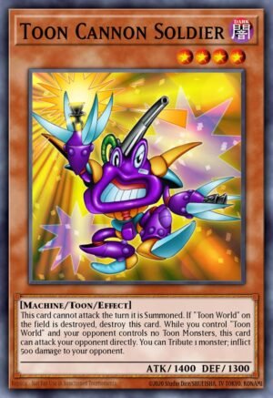 Toon Cannon Soldier - Legendary Duelists: Season 1 (Common)