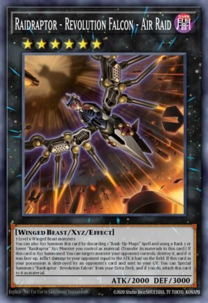 Raidraptor - Revolution Falcon - Air Raid - Rise of the Duelist (Super Rare)