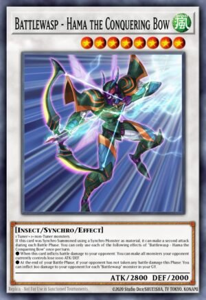 Battlewasp - Hama the Conquering Bow - Battles of Legend: Hero's Revenge (Secret Rare)