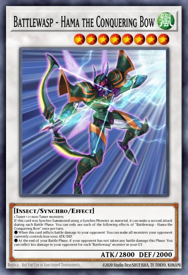 Battlewasp - Hama the Conquering Bow - Battles of Legend: Hero's Revenge (Secret Rare)