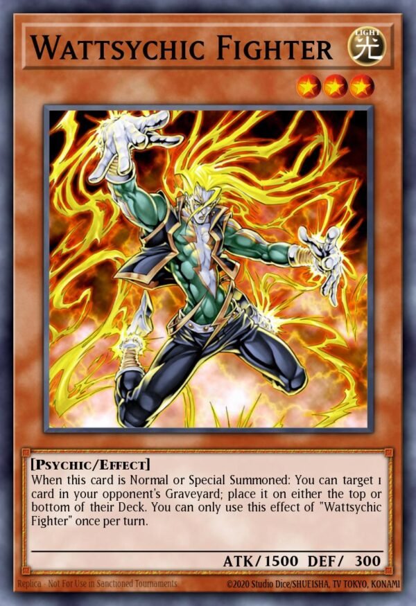 Wattsychic Fighter - World Superstars (Super Rare)