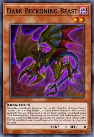 Dark Beckoning Beast - Quarter Century Bonanza (Quarter Century Secret Rare)