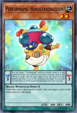 Performapal Handstandaccoon - Raging Tempest (Common)