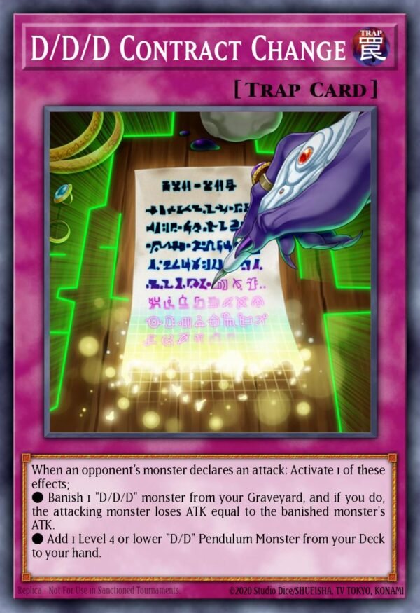 D/D/D Contract Change - Dimension of Chaos (Common)