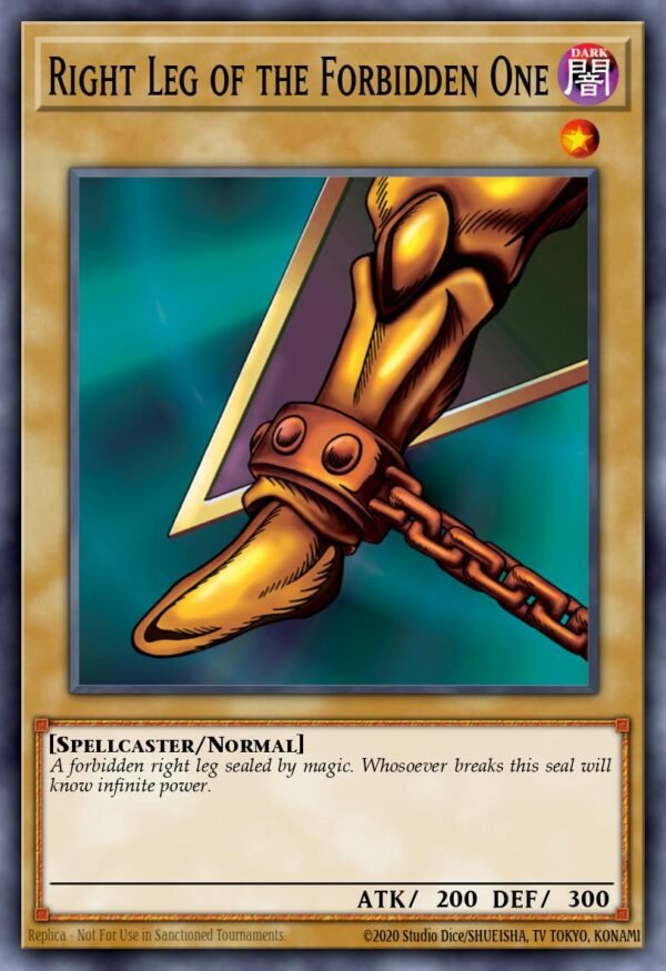 8124921-7.jpg Right Leg of the Forbidden One - Legend of Blue Eyes White Dragon (Ultra Rare)