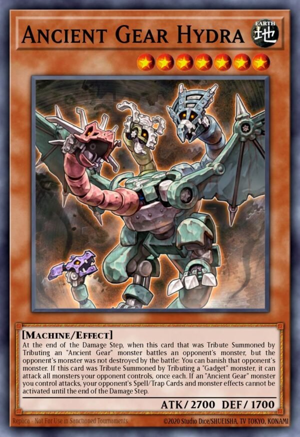 Ancient Gear Hydra - Machine Reactor Structure Deck (Super Rare)