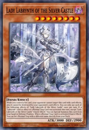 Lady Labrynth of the Silver Castle - Darkwing Blast (Secret Rare)