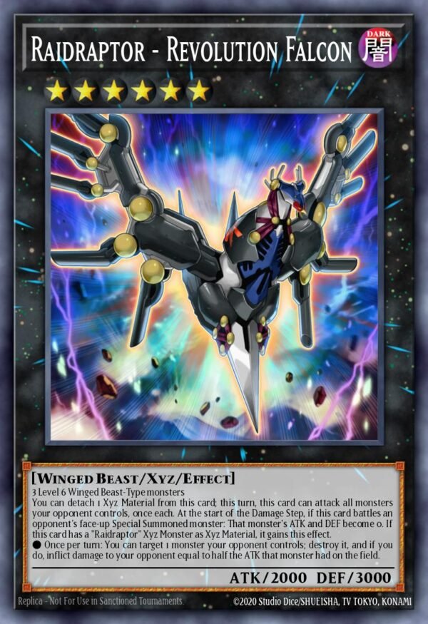 Raidraptor - Revolution Falcon - Crossed Souls (Rare)
