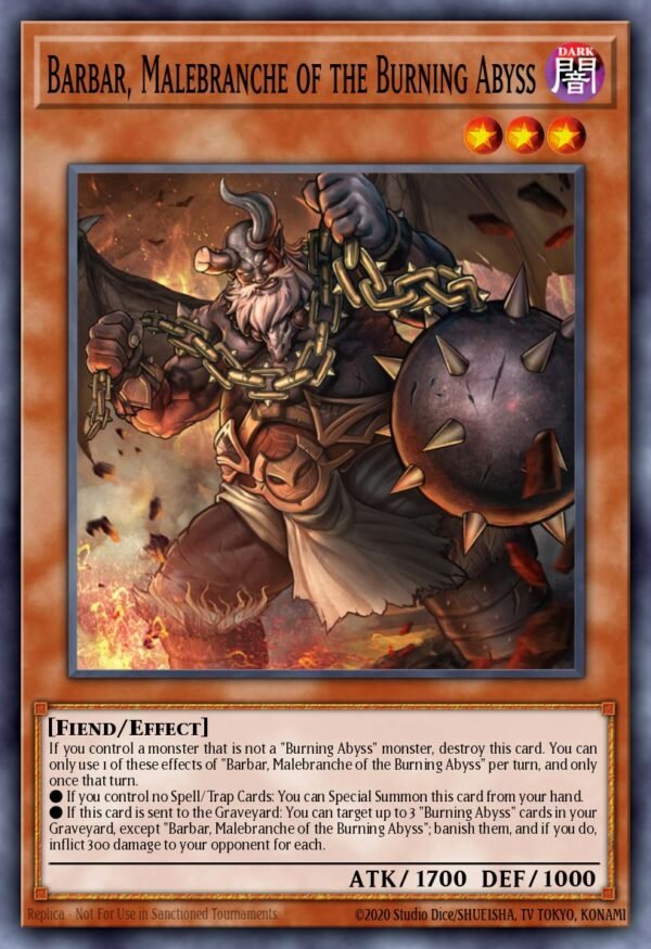 Barbar, Malebranche of the Burning Abyss - Crossed Souls (Rare)