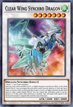 Clear Wing Synchro Dragon - Crossed Souls (Ultimate Rare)