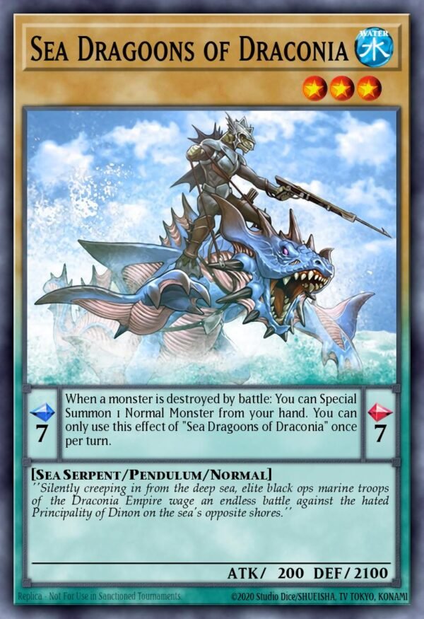 Sea Dragoons of Draconia - Crossed Souls (Rare)