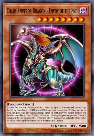 Chaos Emperor Dragon - Envoy of the End - Invasion of Chaos (Secret Rare)