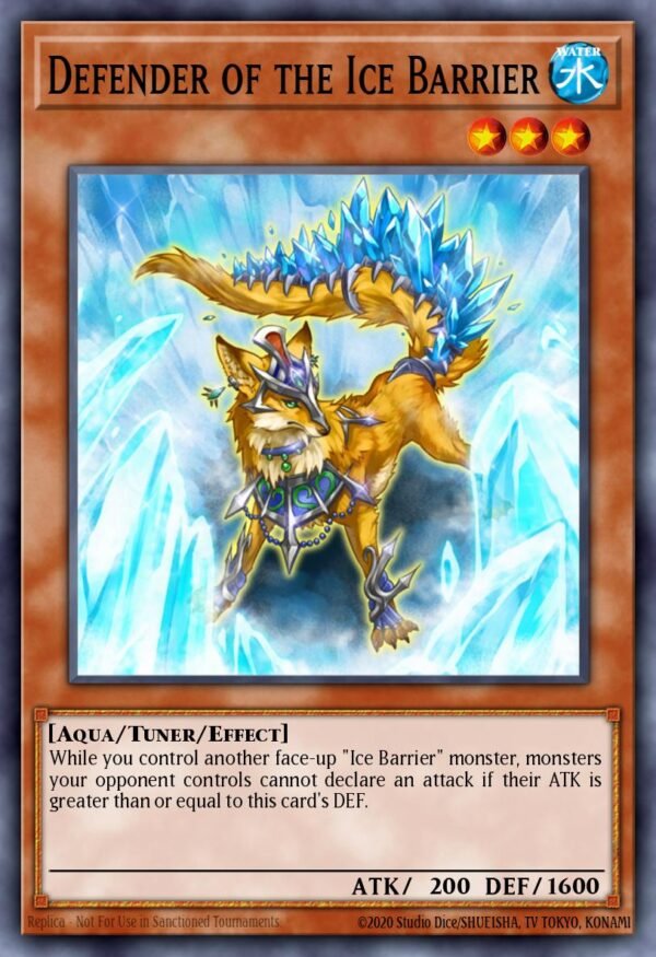 Defender of the Ice Barrier - Structure Deck: Freezing Chains (Common)