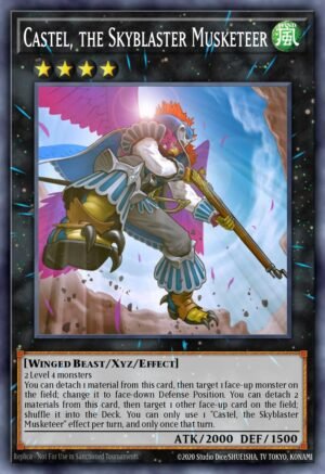 Castel, the Skyblaster Musketeer - Astral Pack Seven (Ultimate Rare)