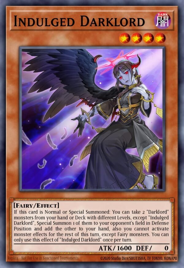 Indulged Darklord - Rise of the Duelist (Common)
