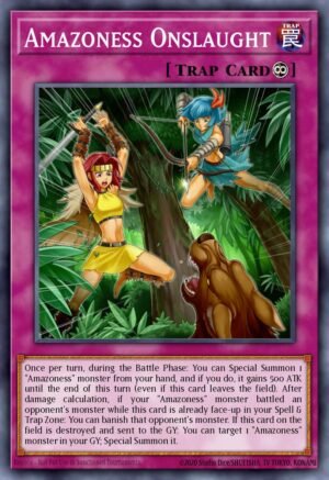 Amazoness Onslaught - Legendary Duelists: Season 1 (Common)