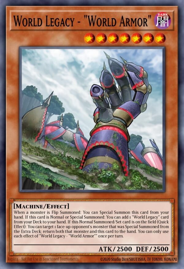 World Legacy - "World Armor" - Circuit Break (Rare)