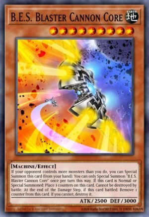 B.E.S. Blaster Cannon Core - 2020 Tin of Lost Memories Mega Pack (Common)
