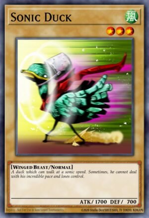 Sonic Duck - Starter Deck: Jaden Yuki (Common)