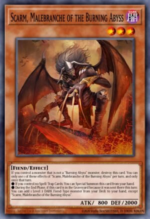 Scarm, Malebranche of the Burning Abyss - Astral Pack Seven (Super Rare)