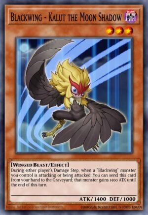 Blackwing - Kalut the Moon Shadow - Quarter Century Bonanza (Platinum Secret Rare)