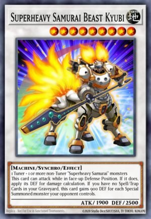 Superheavy Samurai Beast Kyubi - Breakers of Shadow (Rare)